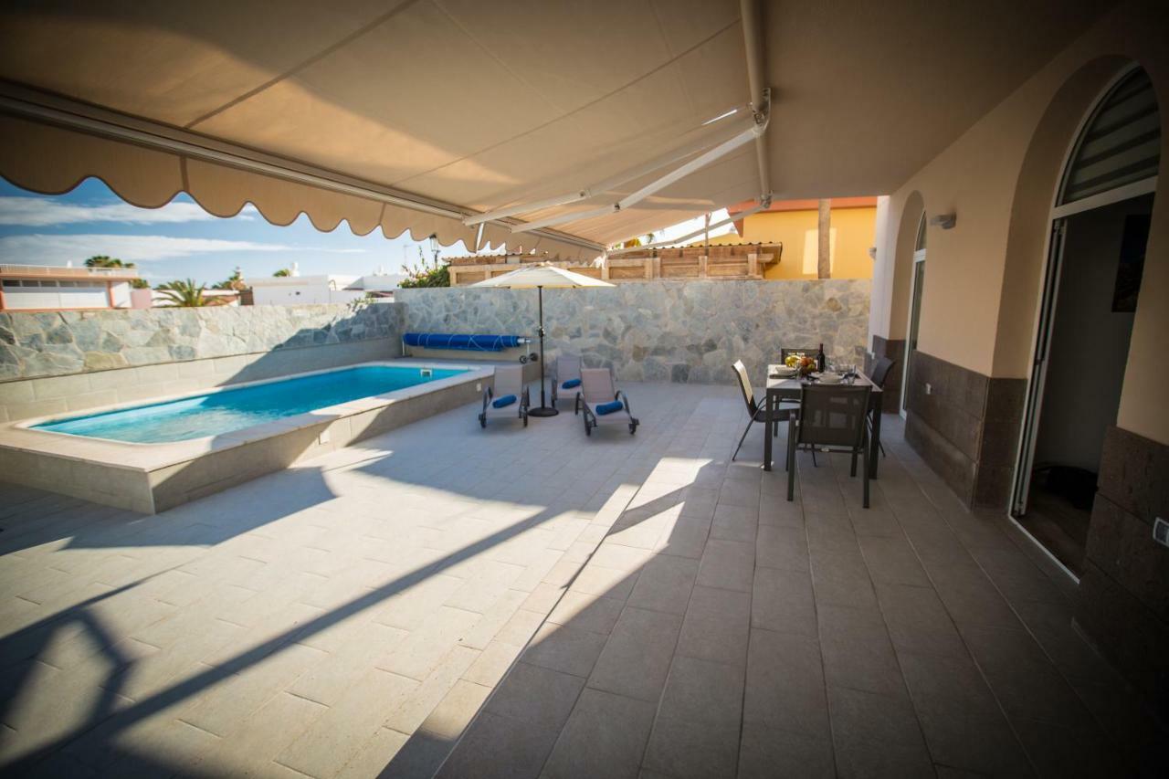 Villa Jandia Modern New Apartment Morro Jable Private Heated Pool Big Terrace And Parking Екстер'єр фото